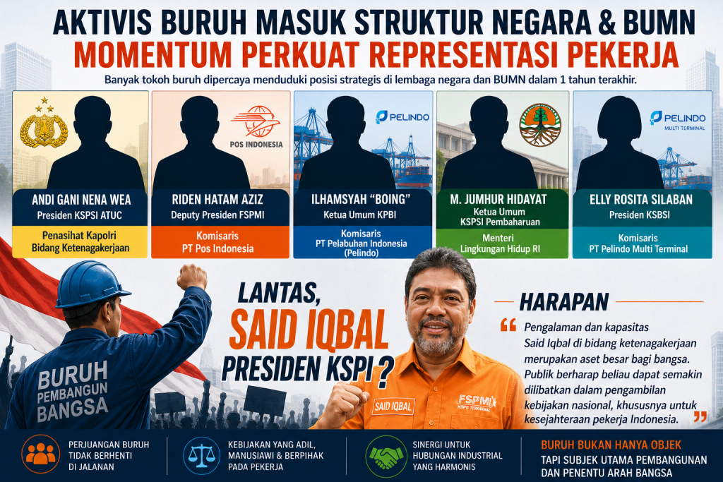 Said Iqbal jadi apa di pemerintahan Presiden Prabowo?