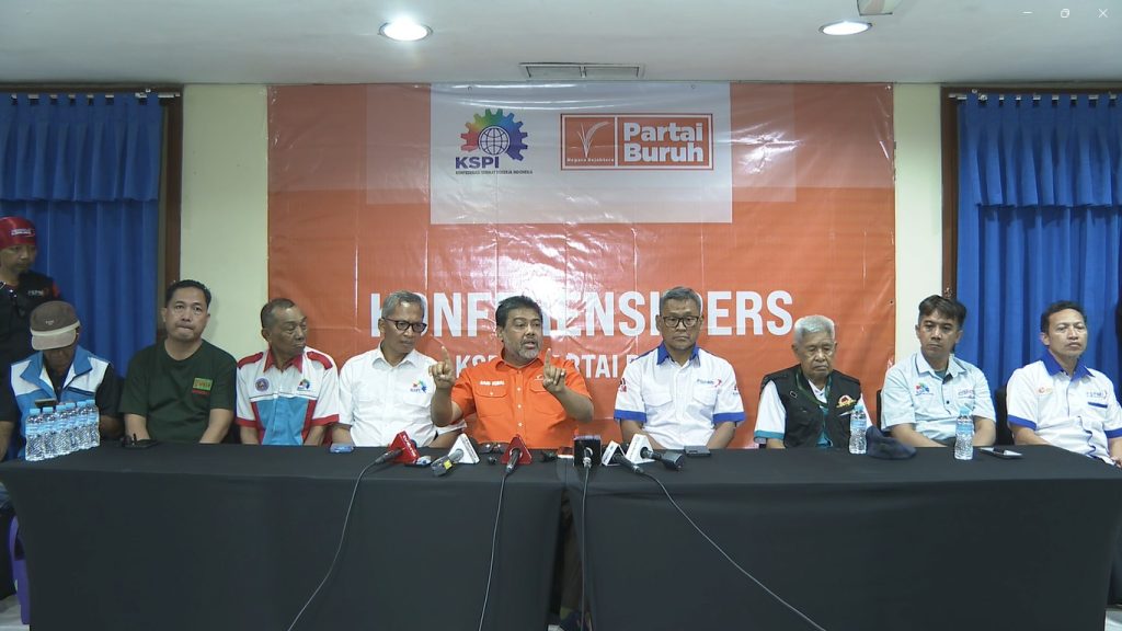 konferensi pers KSPI – PB JICC 30 Okt 2025